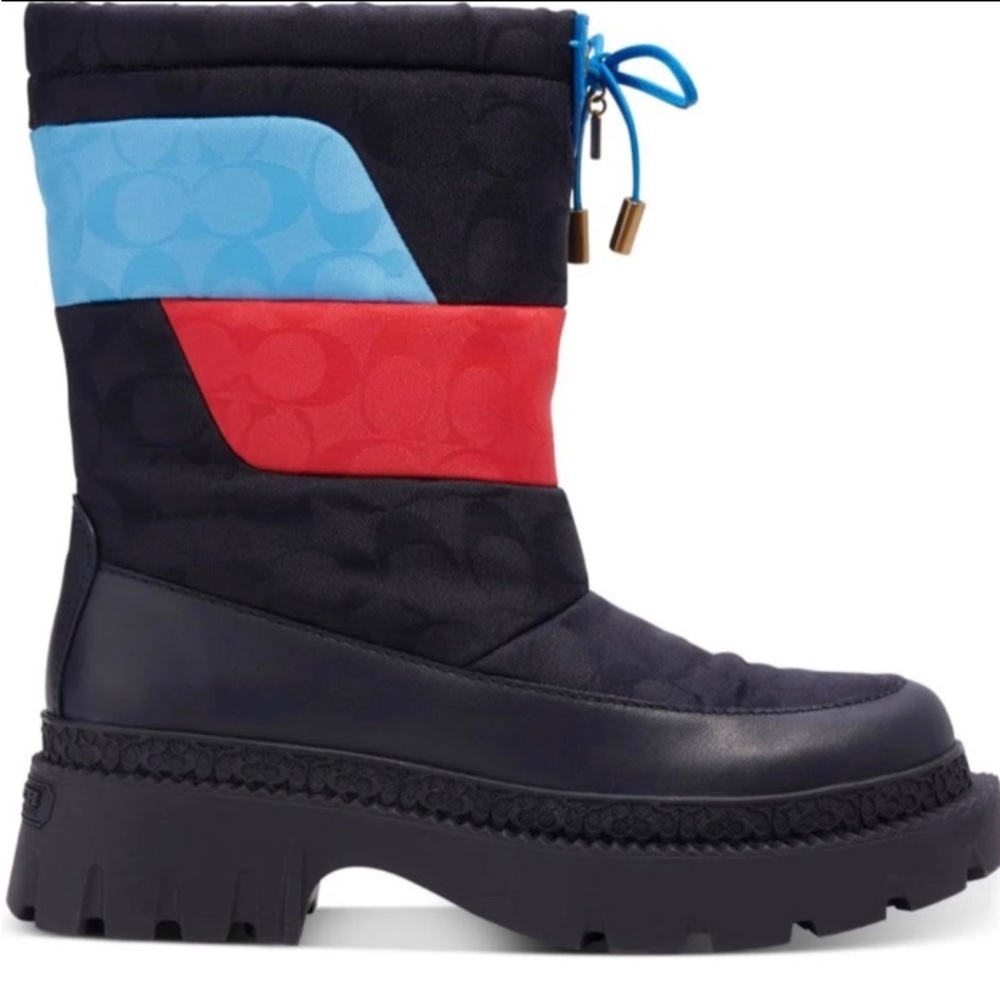 Coach puffer snow boots